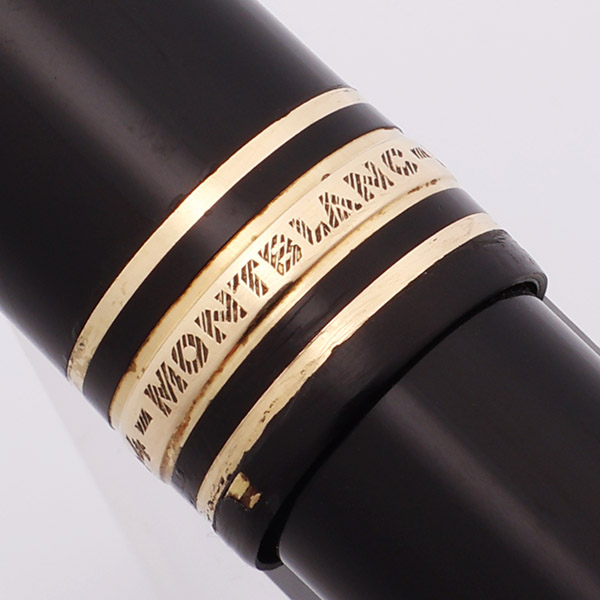 Montblanc Meisterstuck 144 (1960-1) - Black, Gold Plated Trim, 14k